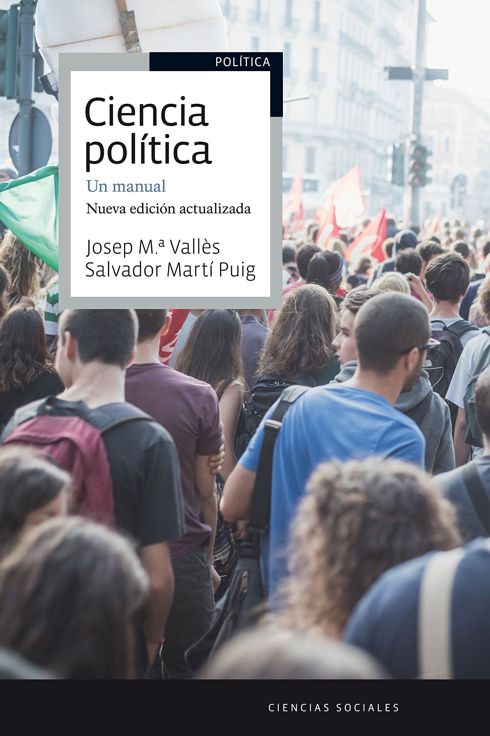 Ciencia política. Un manual: Nueva edición actualizada (Ariel Ciencias Políticas) Vallès, Josep Mª and Martí Puig, Salvador