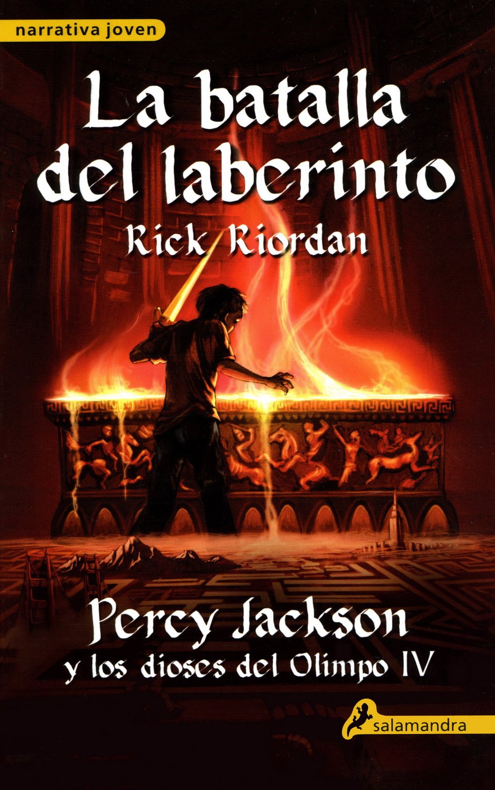 La batalla del laberinto: Percy Jackson y los Dioses del Olimpo IV (Narrativa Joven) Riordan, Rick