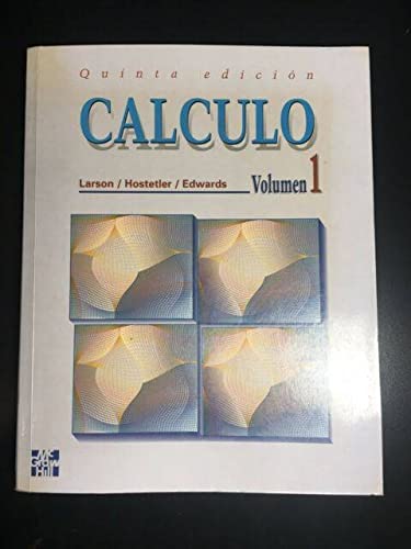 Calculo. tomo I [Paperback] LARSON and HOSTETLER