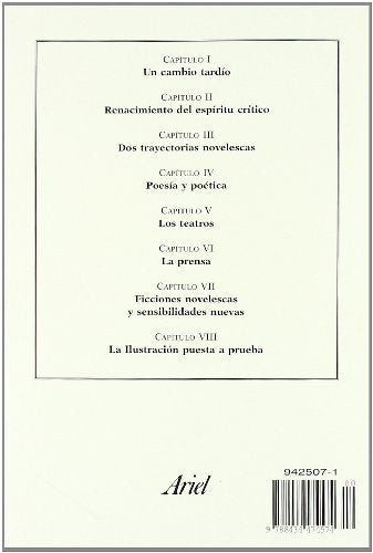 Historia literatura española. El siglo XVIII: 1 (Ariel Letras)