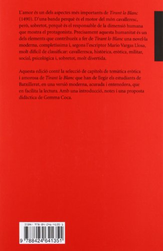 Tirant lo Blanc. Episodis amorosos (La clau mestra)