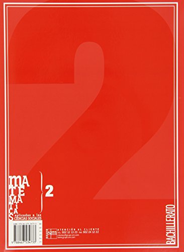 Matemáticas aplicadas a las ciencias sociales. 2 Bachillerato - 9788467534733