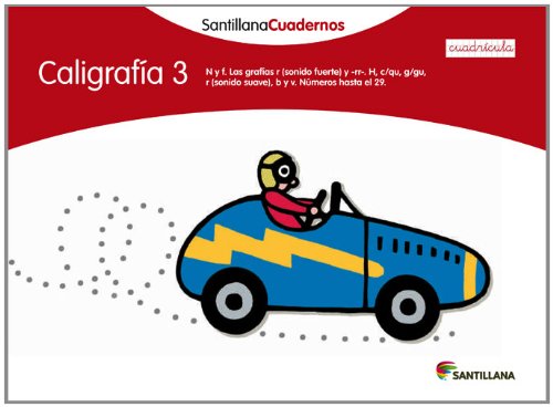 CALIGRAFIA 3 CUADRICULA SANTILLANA CUADERNOS