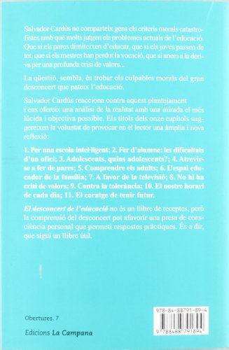 El desconcert de l'educació (Obertures)