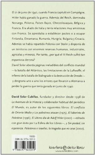 La caída de los dioses : los errores estratégicos de Hitler