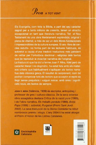 Evangelis de Marc, Mateu, Lluc i Joan amb els Fets dels apòstols, la (A TOT VENT-TELA)