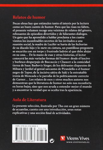 RELATOS DE HUMOR N/C: 000001 (Aula de Literatura) - 9788431668563