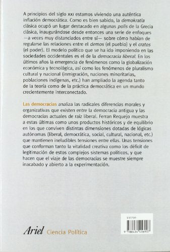 Las democracias: Democracia antigua, democracia liberal y Estado de Bienestar (Ariel Derecho)