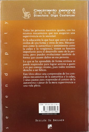 Yo no valgo menos: Sugerencias cognitivo-conductuales para afrontar la culpa y la vergüenza: 129 (Serendipity)