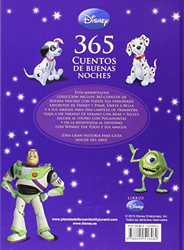 365 cuentos de buenas noches (Disney. Otras propiedades) Español