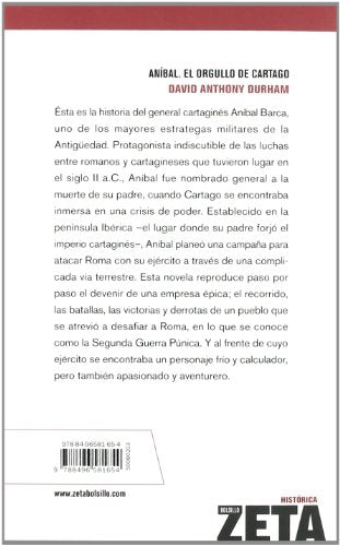 ANIBAL. EL ORGULLO DE CARTAGO: 00000 (BEST SELLER ZETA BOLSILLO)