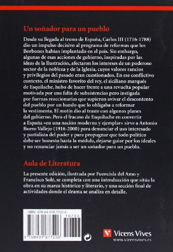 Un Soñador Para Un Pueblo. Material Auxiliar (Aula de Literatura) - 9788431677206