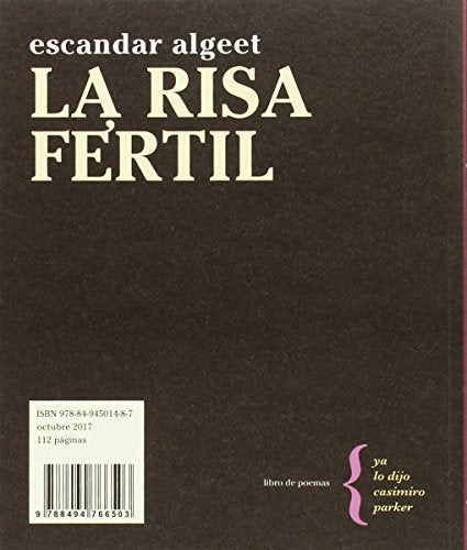 La risa fértil (libros de poemas)