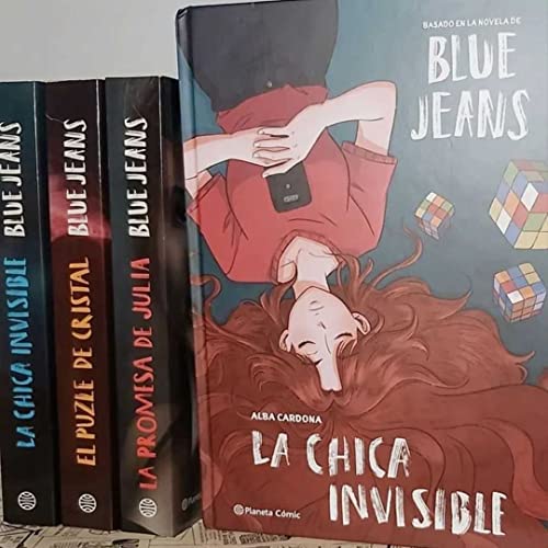 La chica invisible (novela gráfica): Basado en la novela de Blue Jeans