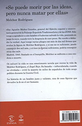 Os salvaré la vida: Premio 2017 de Novela Histórica Alfonso X El Sabio (ESPASA NARRATIVA)