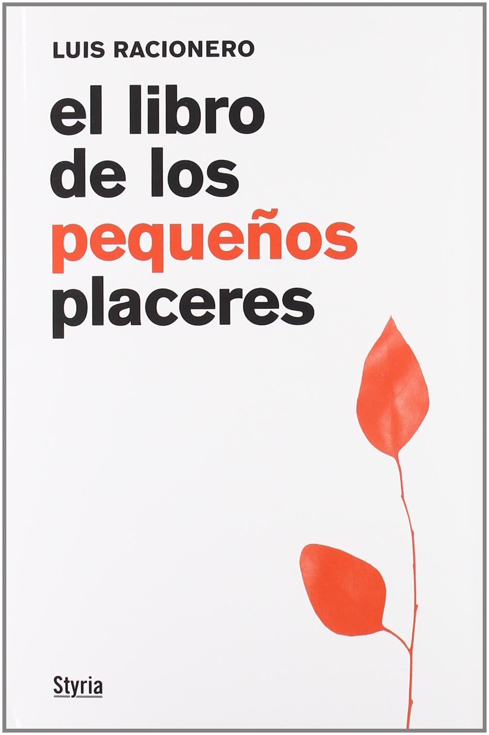 Libro De Los Peque･Os Placeres
