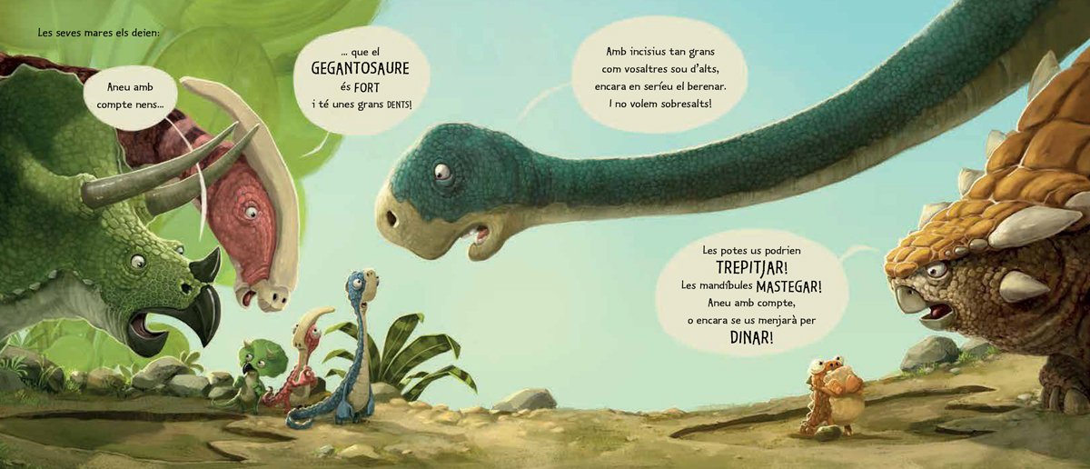 Gegantosaure: Contes de dinosaures: Llibre per a nens en català recomanat a partir de 3 anys: De l'il·lustrador de Harry Potter! (Àlbums Il·lustrats) [Hardcover] Duddle, Jonny and Cussó Grau, Bernat