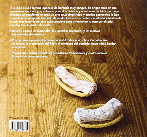 Descubre el sashiko: 22 motivos tradicionales de bordado japonés para tu hogar (GGDIY)