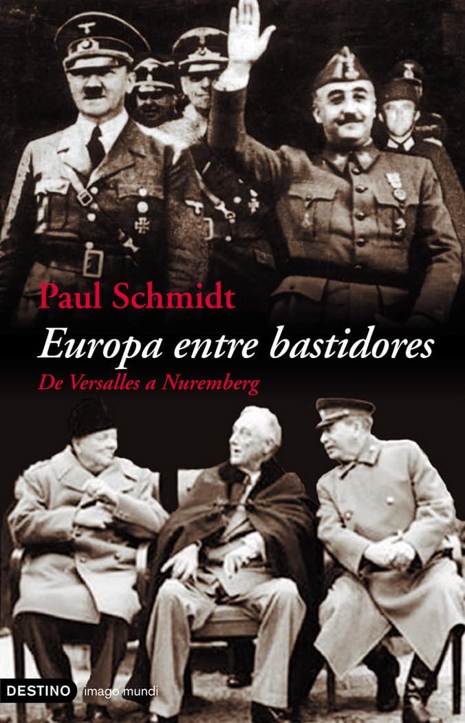 Europa entre bastidores (Imago Mundi) [Hardcover] Schmidt, Paul