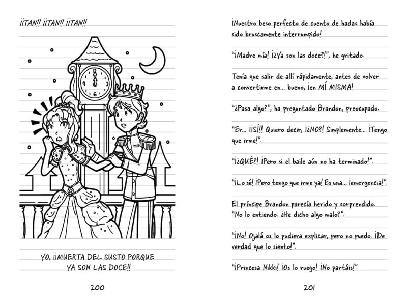 Diario de Nikki 8 - Érase una vez una princesa algo desafortunada: Érase una vez una princesa algo desafortunada (Colección Diario de Nikki)