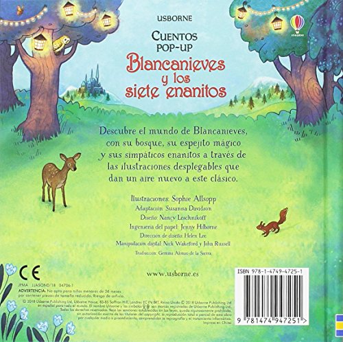 Blancanieves y los siete enanitos (Cuentos pop-up)