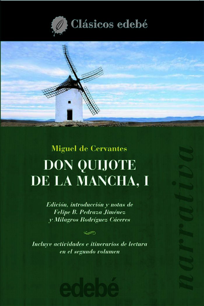 DON QUIJOTE DE LA MANCHA I (CLÁSICOS EDEBÉ) Cervantes Saavedra, Miguel de