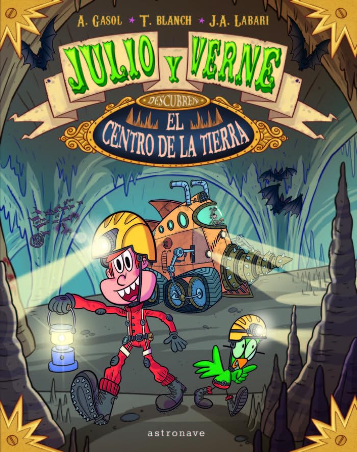 Julio y Verne descubren el Centro De La Tierra (NO FICCION)