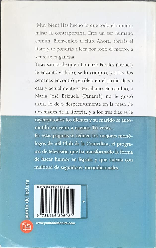 Club de la comedia, el (Punto De Lectura)