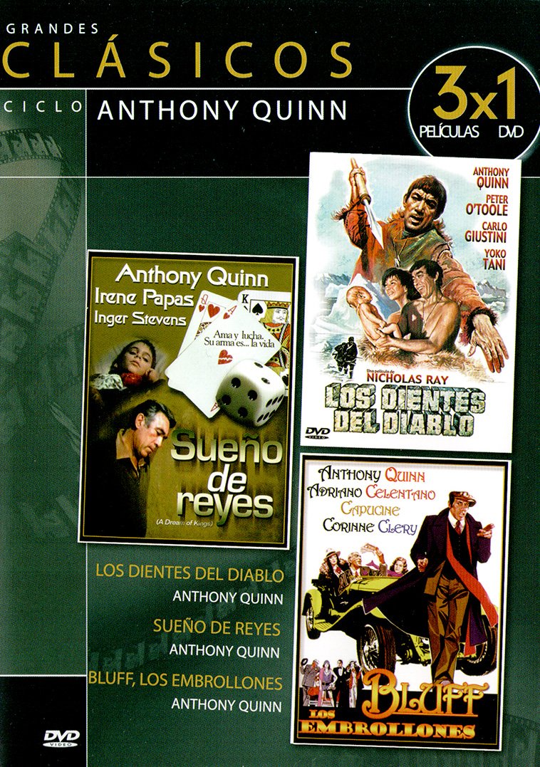 Los Dientes Del Diablo / Sueño de Reyes / Bluff los Embrollones [DVD]