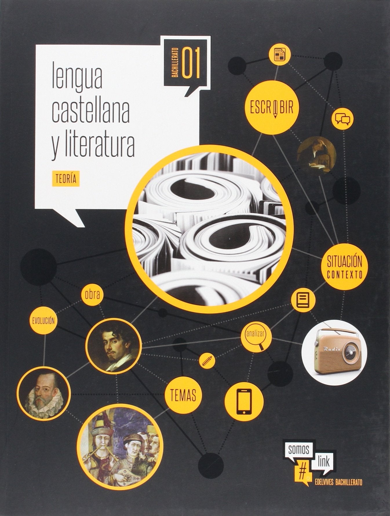 Bach 1 - Lengua Y Literatura - Teoria - #somoslink - 9788426399410 Aa.Vv.