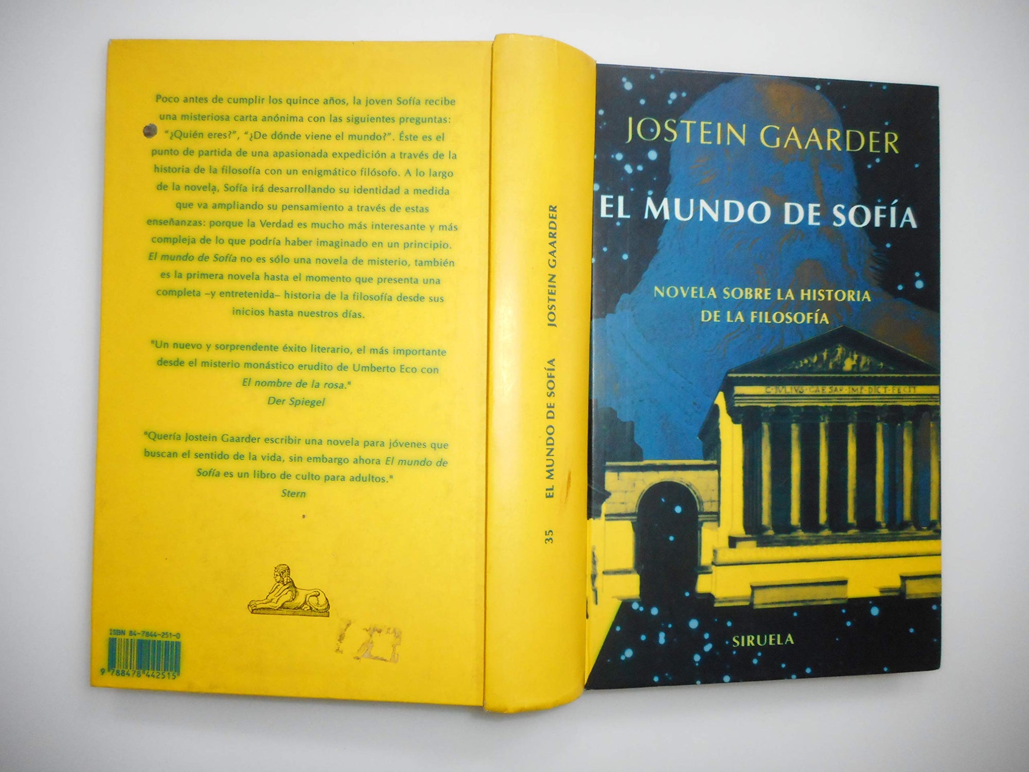 El mundo de Sofía : novela sobre la historia de la filosofía