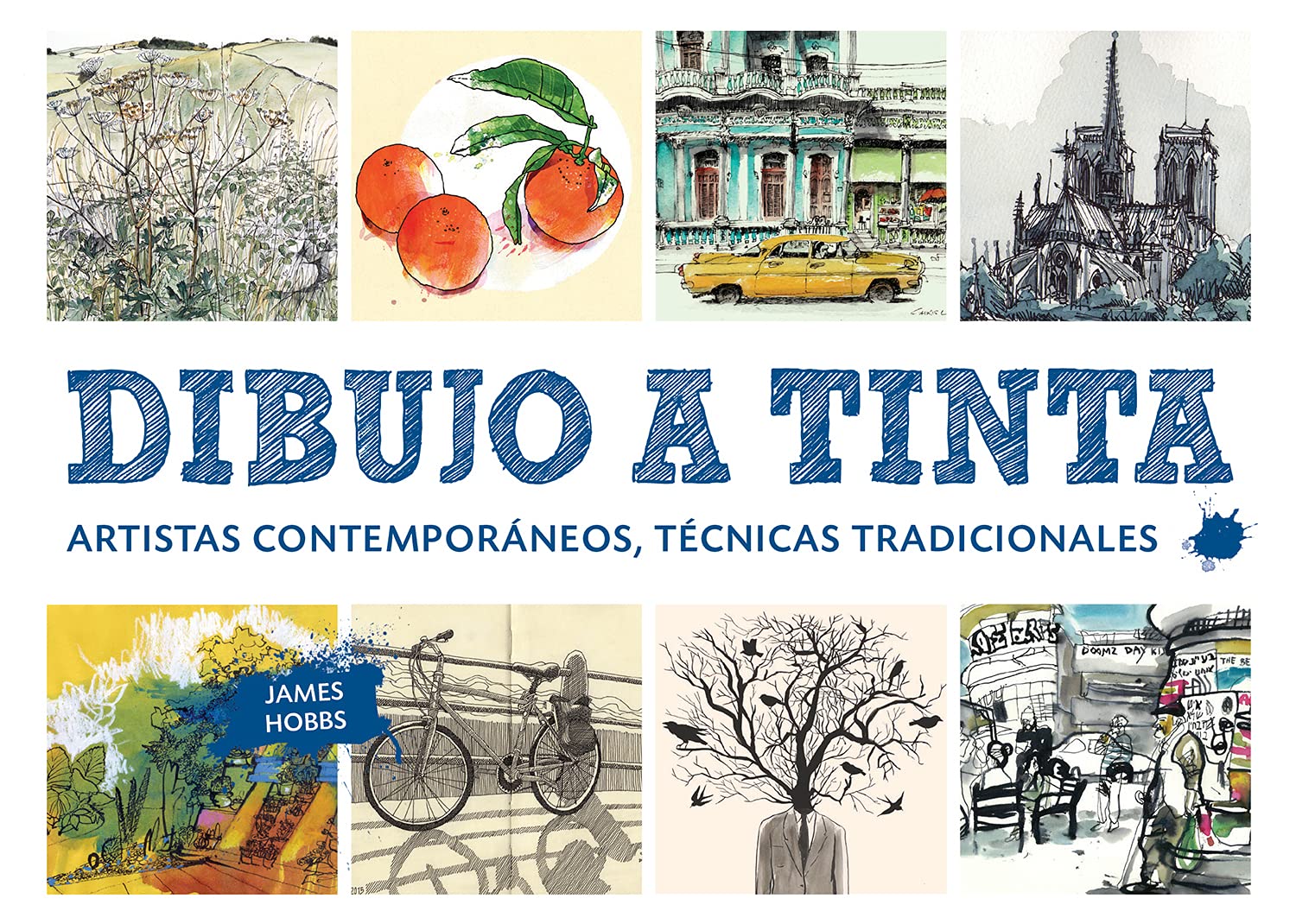 Dibujo a tinta: Artistas contemporáneos, técnicas tradicionales
