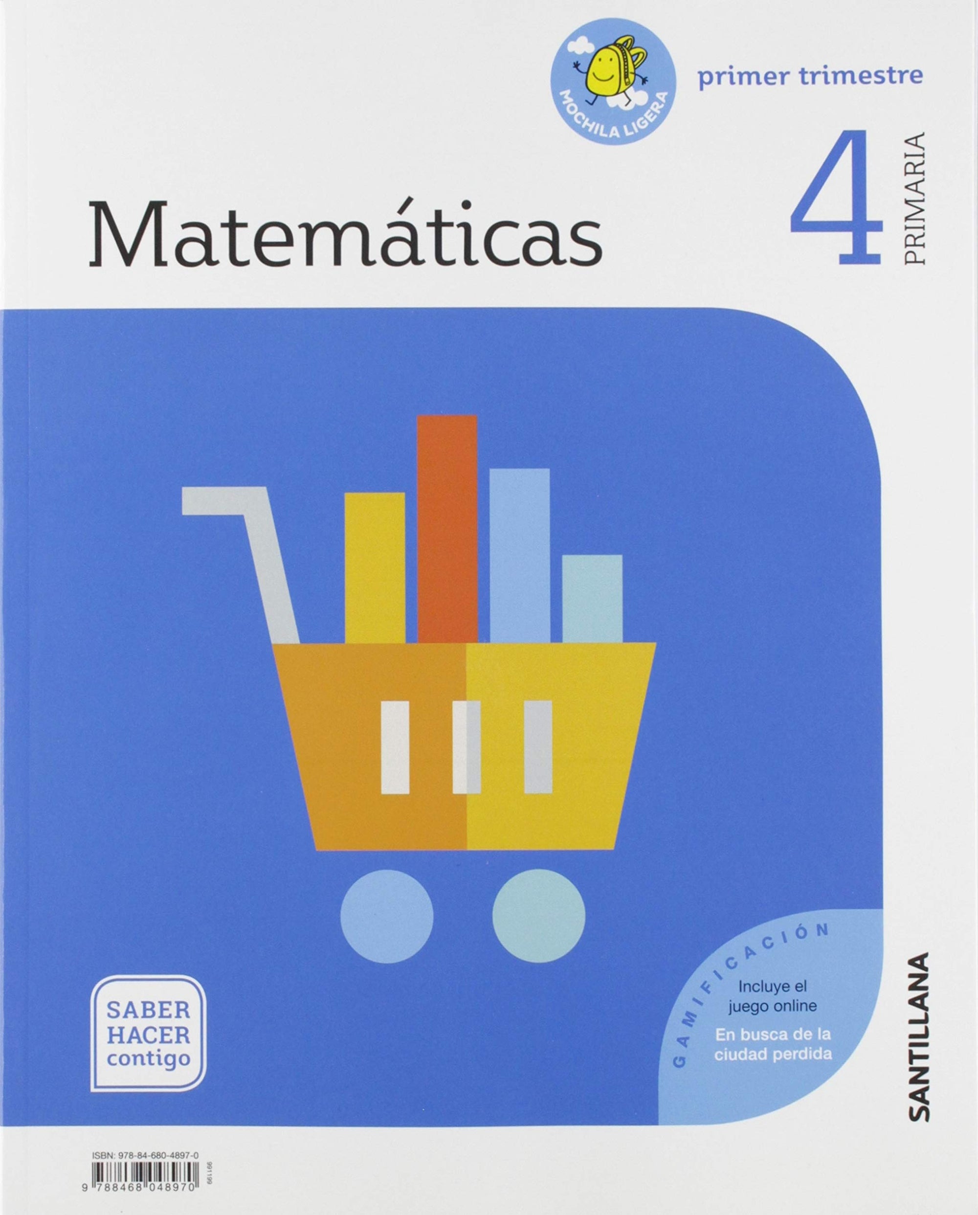 MATEMATICAS 4 PRIMARIA SABER HACER CONTIGO - 9788468048970