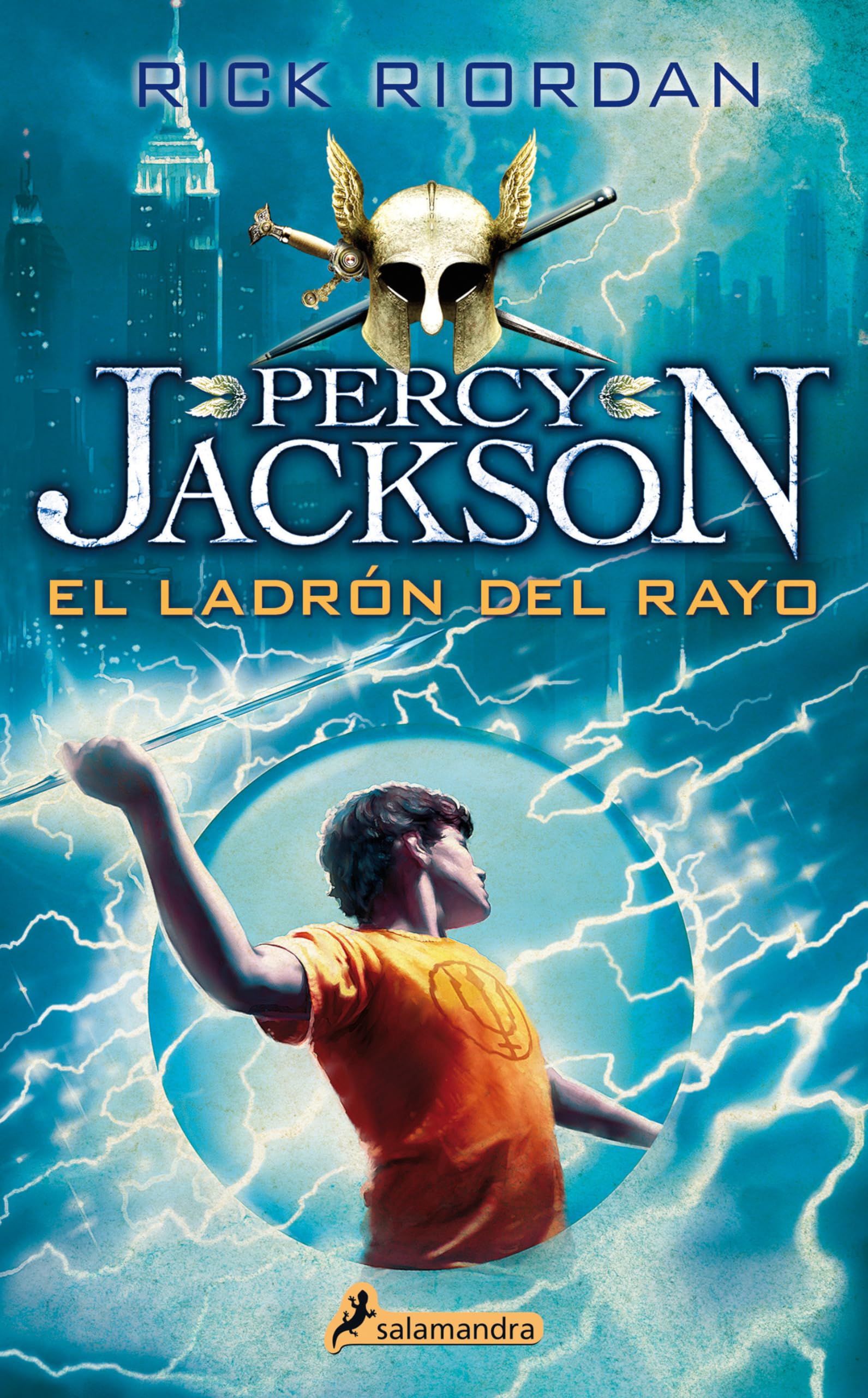 El ladrón del rayo (Percy Jackson y los dioses del Olimpo 1): . (Colección Salamandra Middle Grade) Riordan, Rick and Aguilera, Libertad
