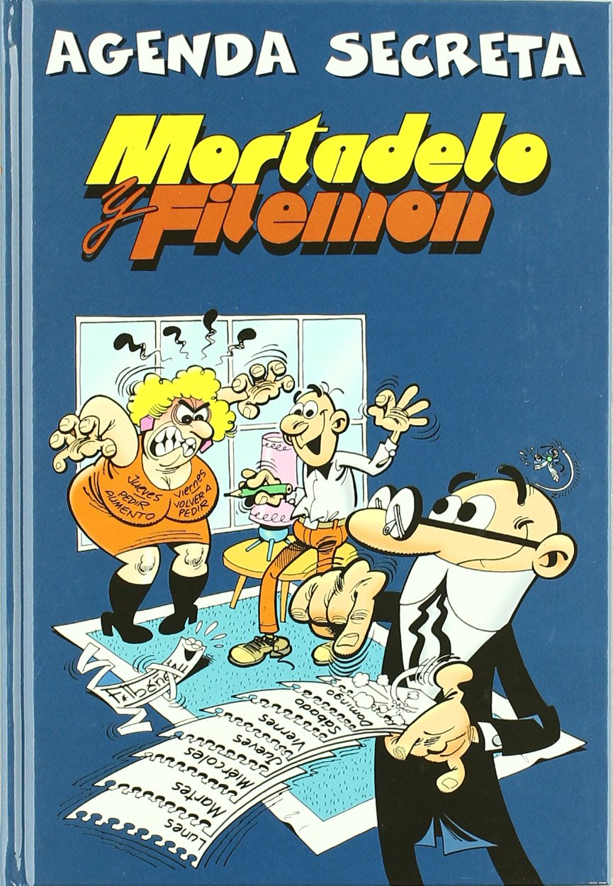 Agenda secreta de Mortadelo y Filemón (Bruguera Clásica) [Hardcover] Ibáñez, Francisco