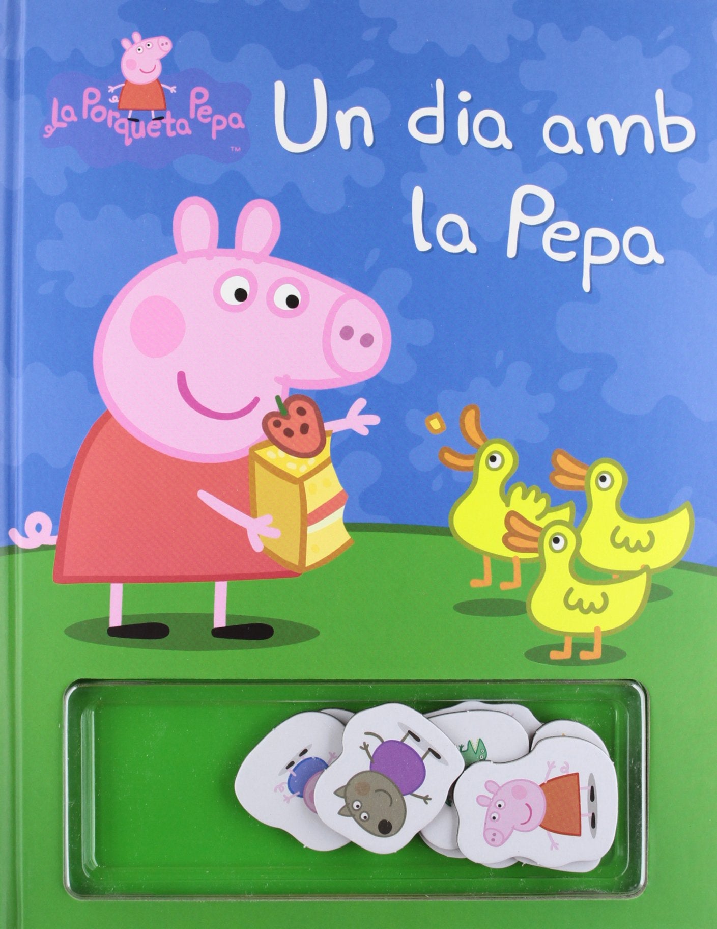 Peppa Pig. Llibre joguina - Un dia amb la Pepa: (Inclou imants dels personatges)