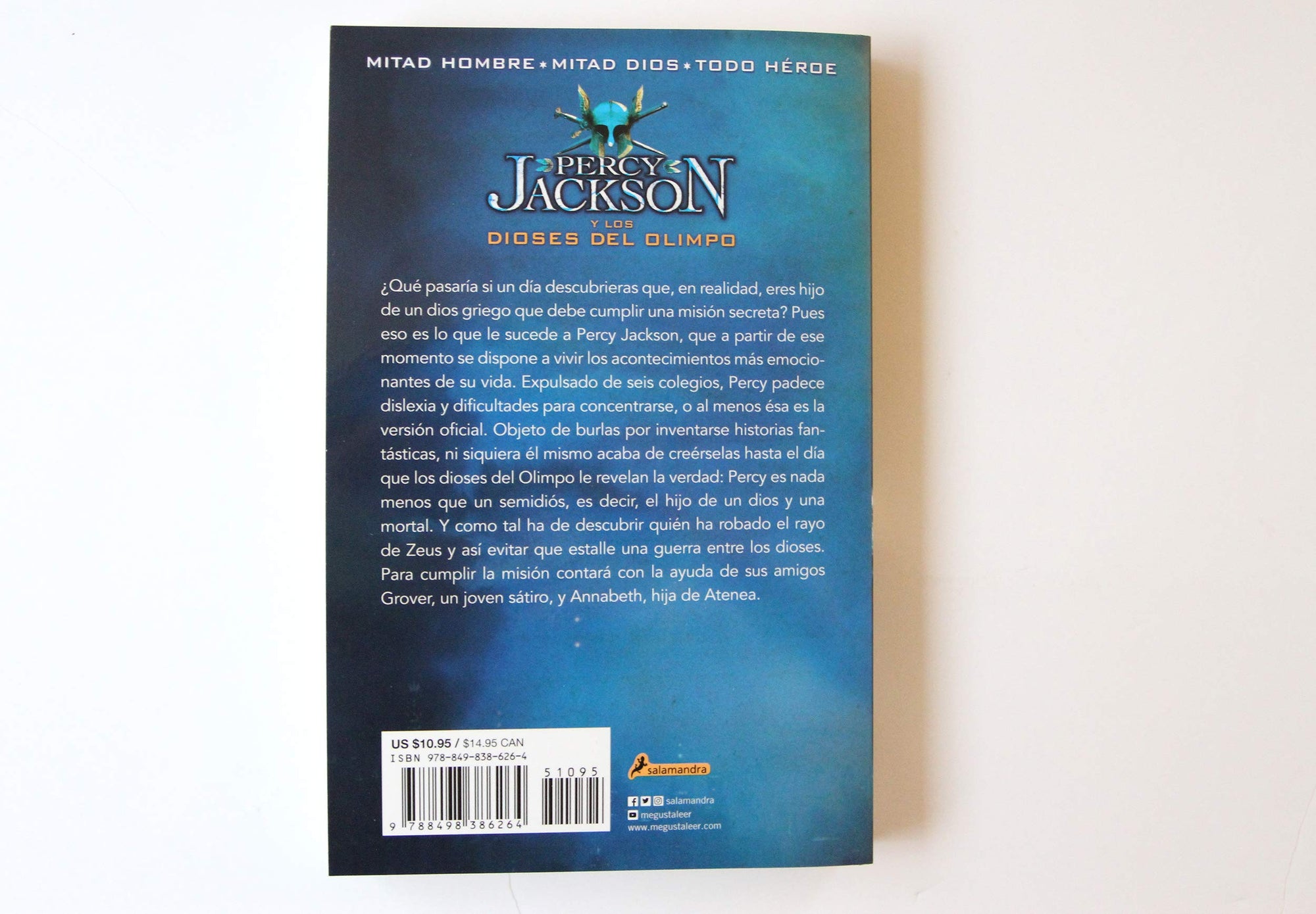 El ladrón del rayo (Percy Jackson y los dioses del Olimpo 1): . (Colección Salamandra Middle Grade) Riordan, Rick and Aguilera, Libertad