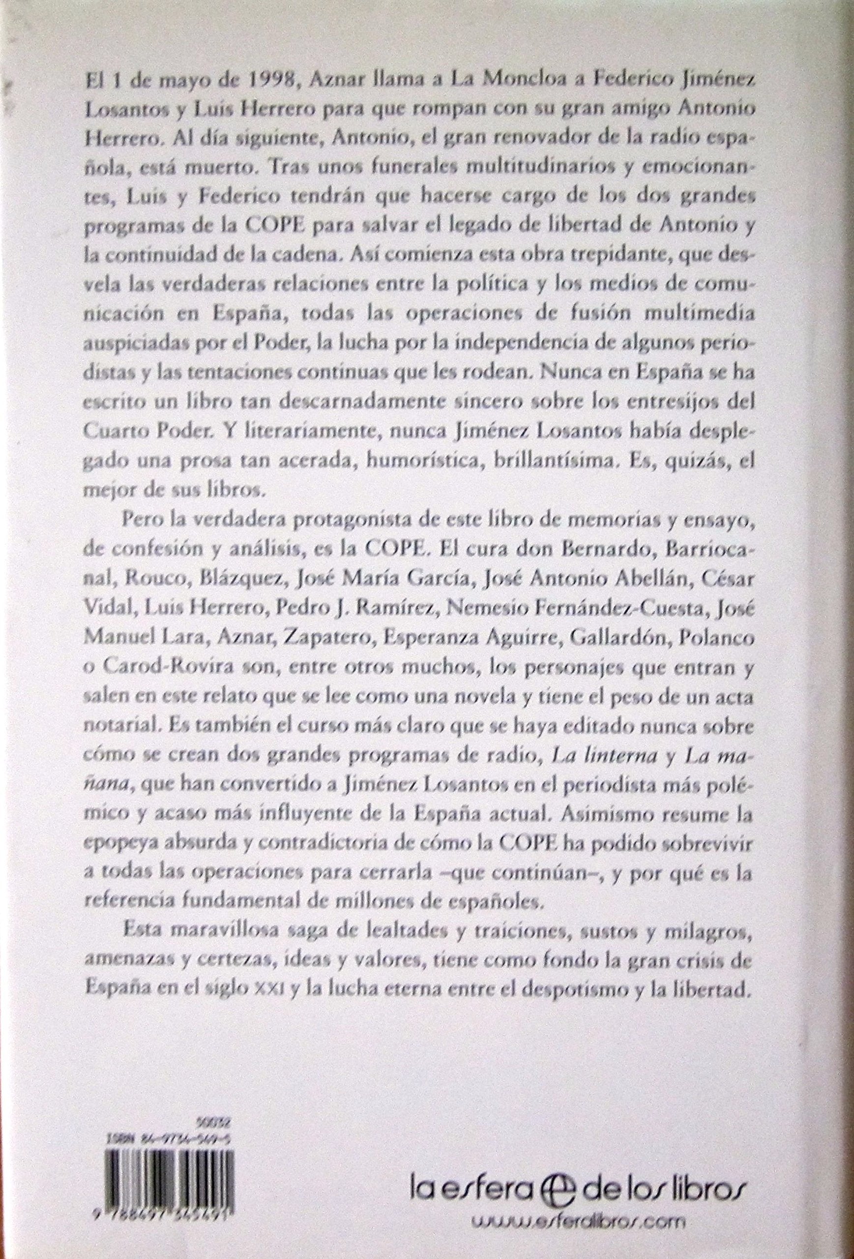 DE LA NOCHE A LA MA?ANA: El Milagro de La Cope (SIN COLECCION)