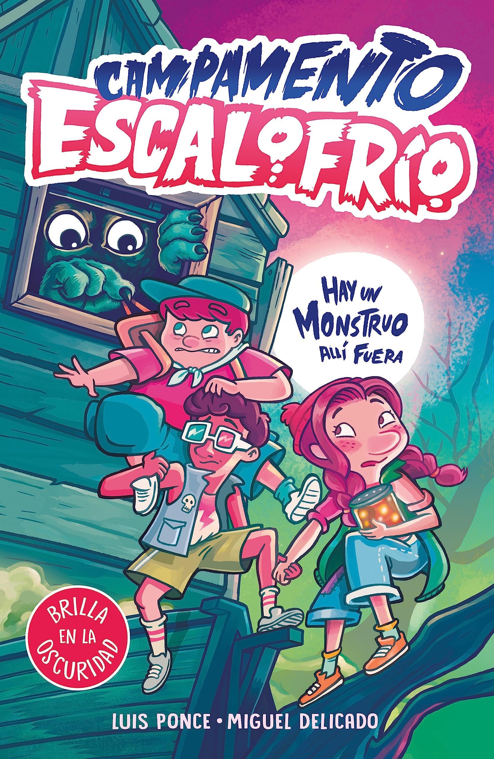 Campamento Escalofrío 1 - Hay un monstruo allí fuera: Brilla en la oscuridad (Misterios y risas)