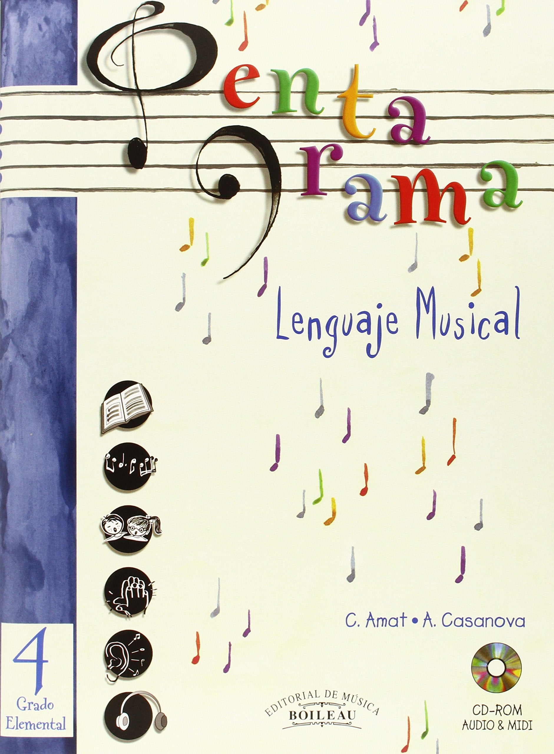 Pentagrama IV Lenguaje Musical Elemental: Grado Elemental