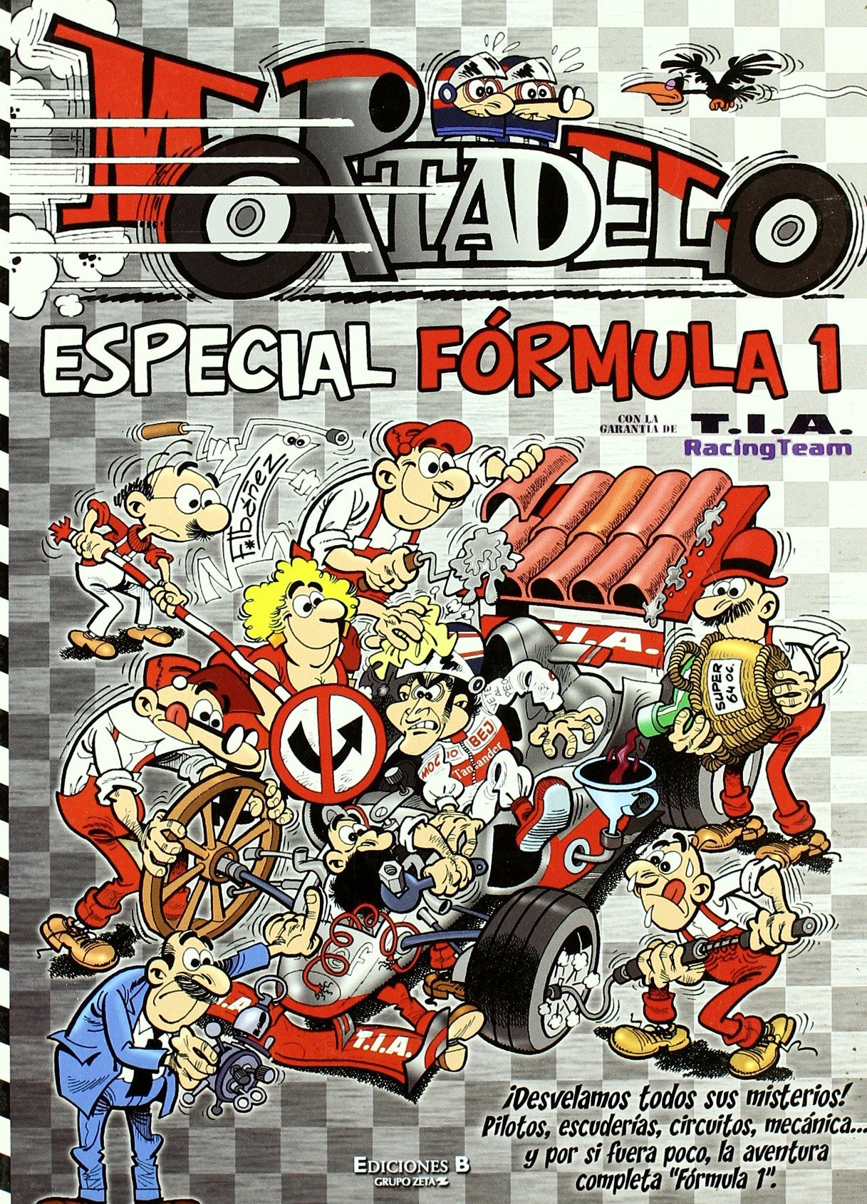 Mortadelo. Especial Fórmula 1 (nueva edición) (Números especiales Mortadelo y Filemón) [Hardcover] Ibáñez, Francisco